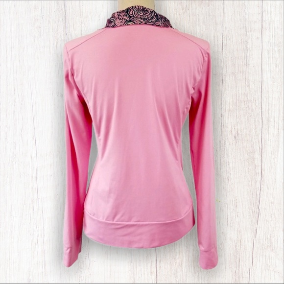 🌸 Lilly Pulitzer Frances 1/4 Zip Pink Popover - Picture 4 of 4
